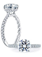A.JAFFE Engagement Rings - ME1865Q