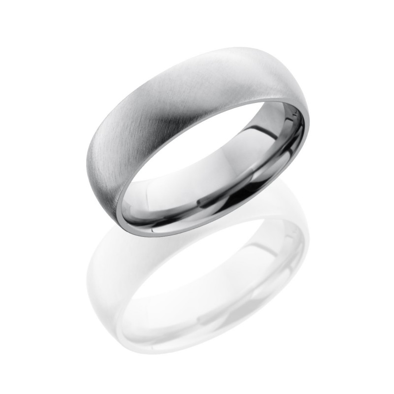 Lashbrook 8D POLISH Titanium Wedding Ring or Band