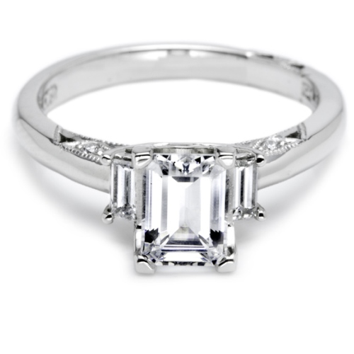 Tacori Platinum Simply Tacori Engagement Ring 2591EM7X5