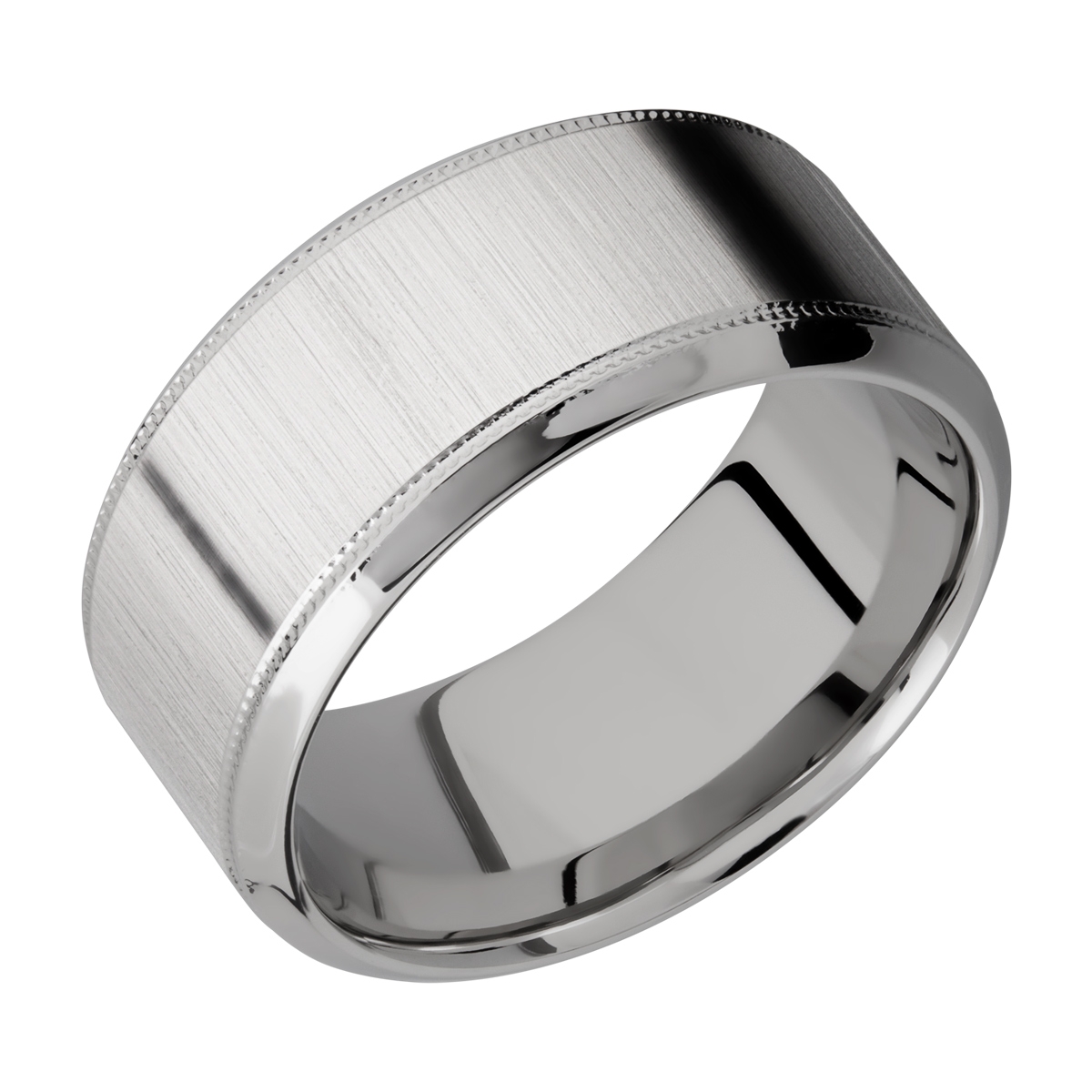 Lashbrook 10HB2UMIL Titanium Wedding Ring or Band