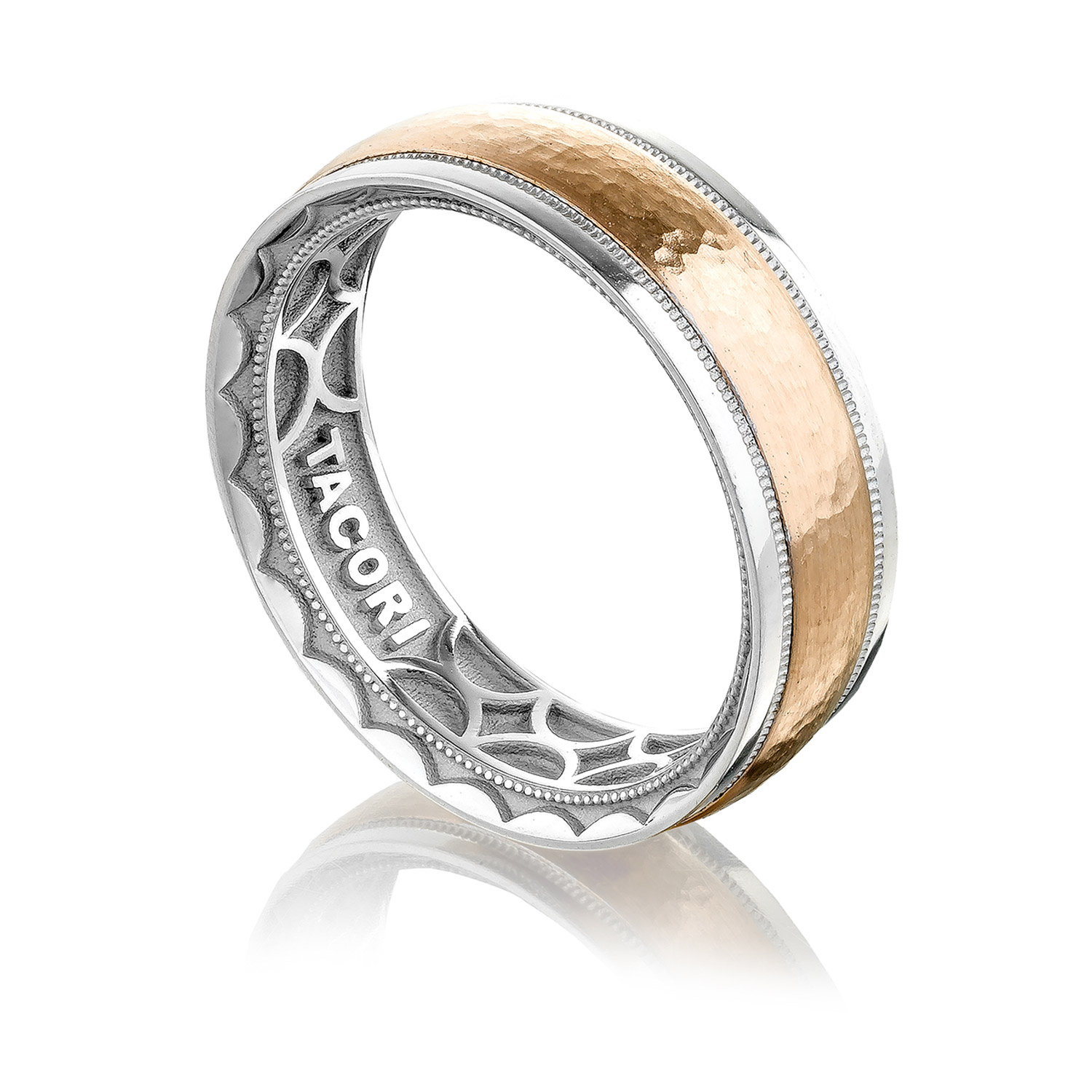 Tacori 130-7WRH 18 Karat Sculpted Crescent Wedding Ring