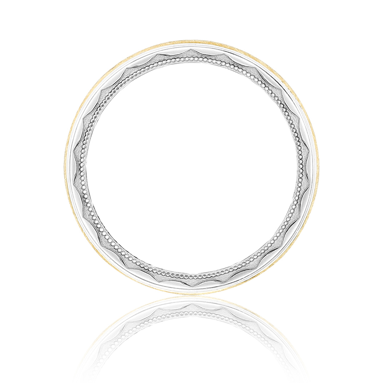 Tacori 130-7WYB 18 Karat Sculpted Crescent Wedding Ring Alternative View 1