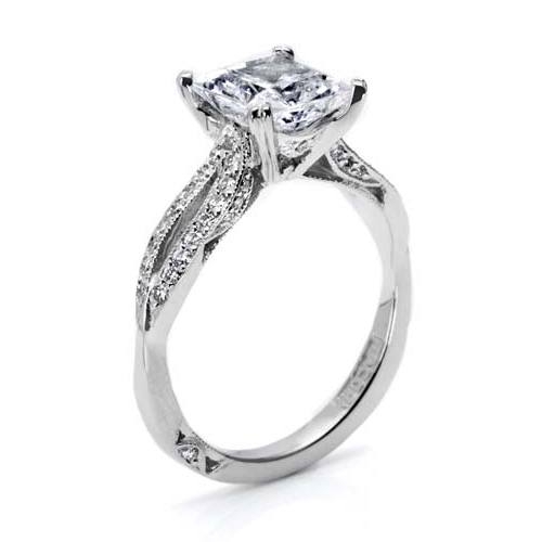 Tacori Platinum Simply Tacori Solitaire Engagement Ring 2573PR7 | TQ ...