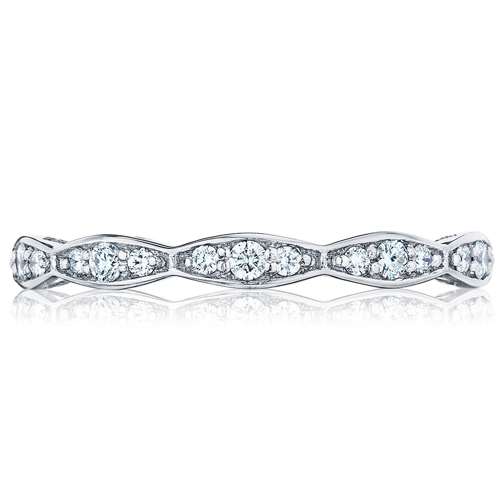 Tacori 462ET 18 Karat Sculpted Crescent Diamond Wedding