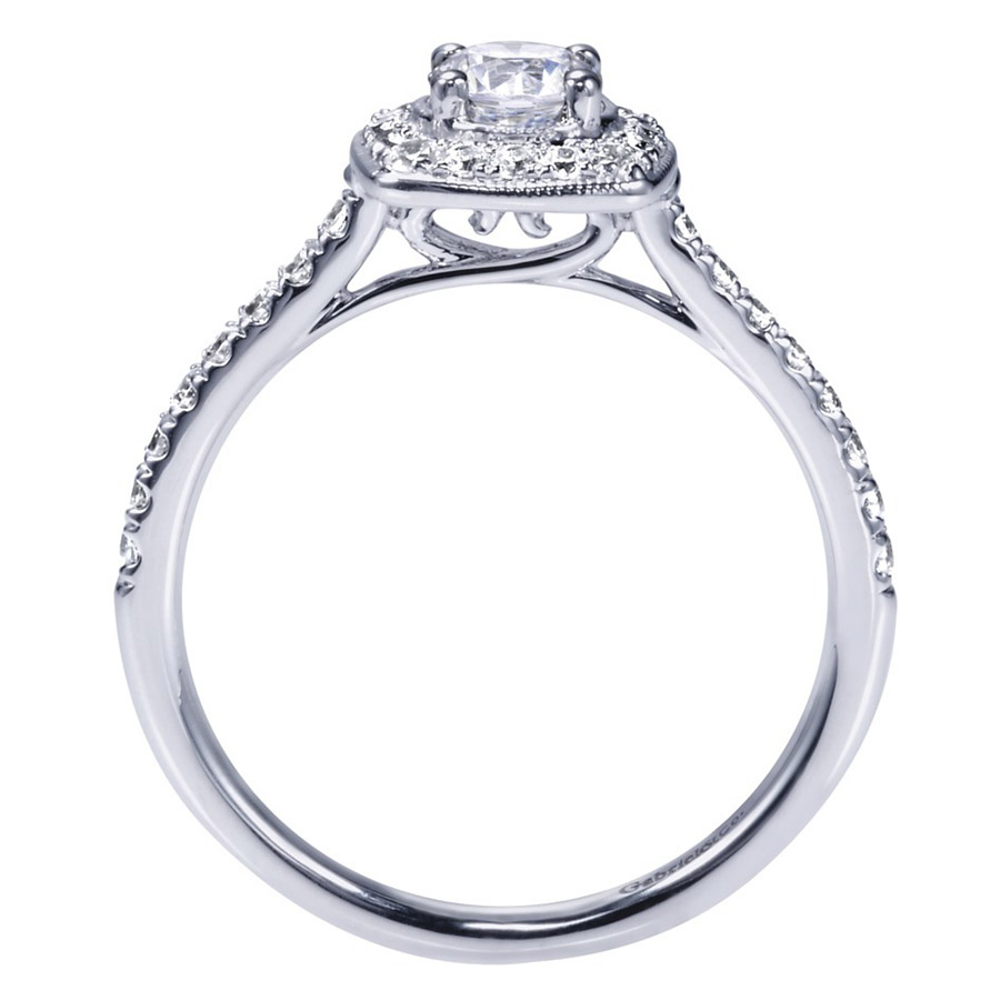 Gabriel 14 Karat Victorian Engagement Ring ER98998W44JJ
