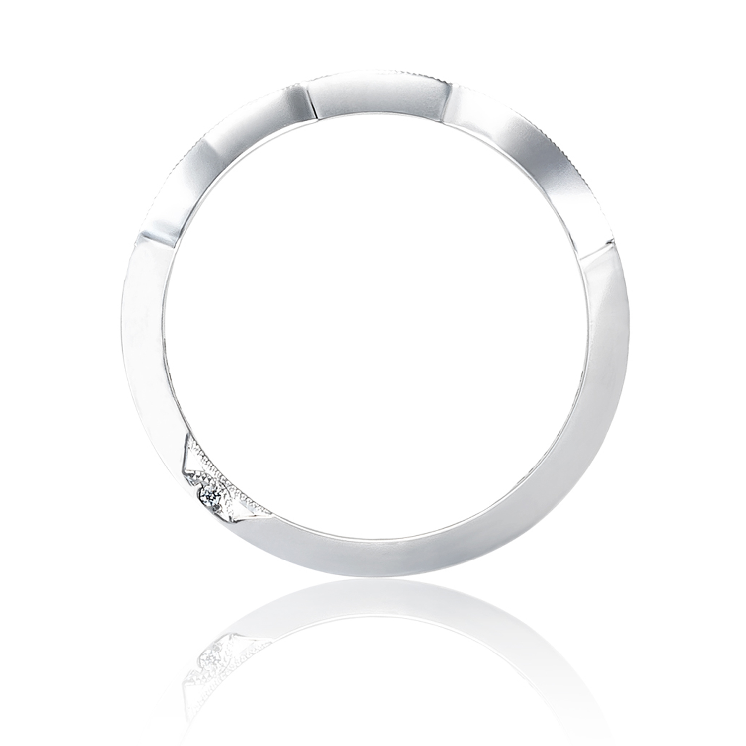 2648LGB Platinum Tacori Ribbon Diamond Wedding Ring