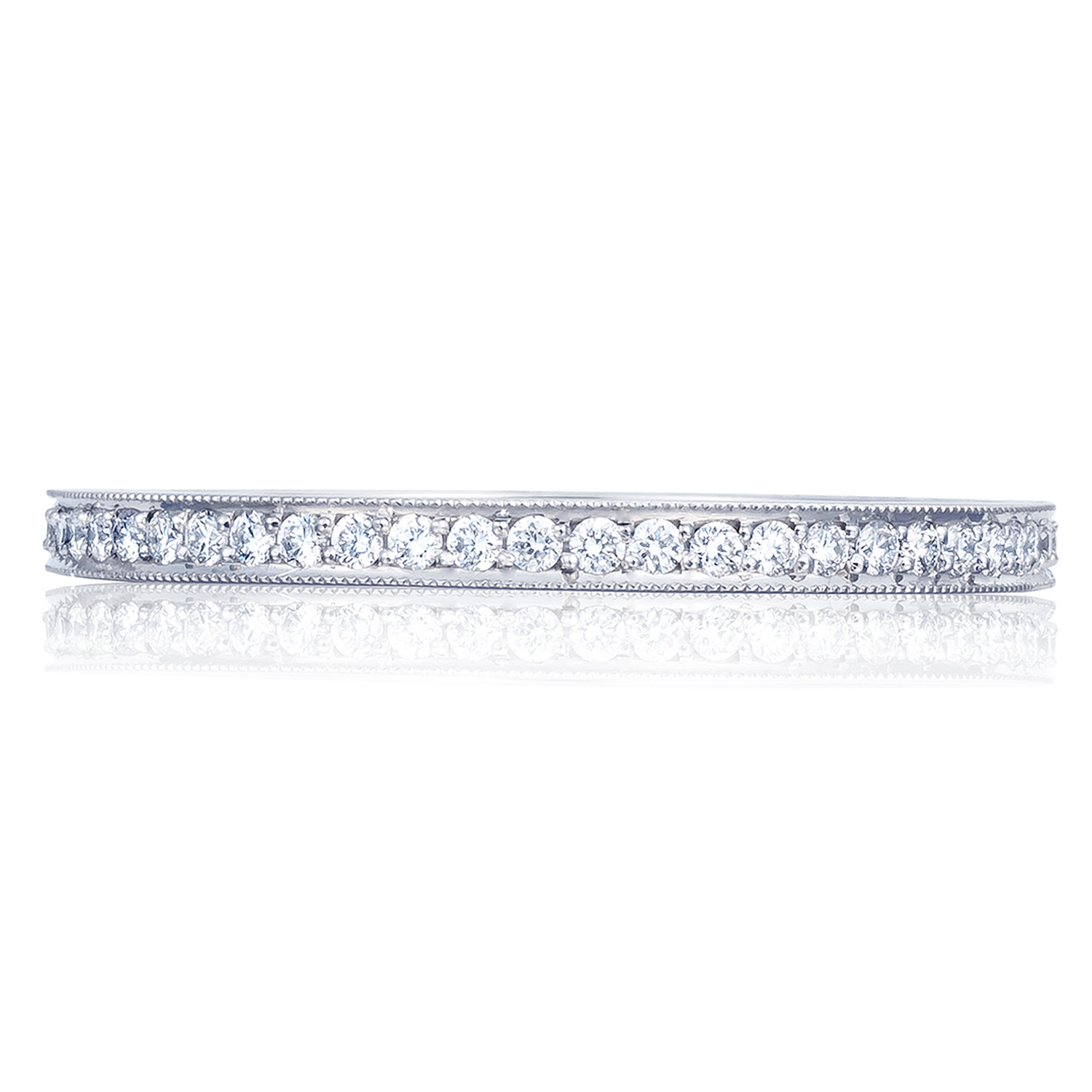 Tacori 2649-15B 18 Karat Sculpted Crescent Diamond Wedding Band