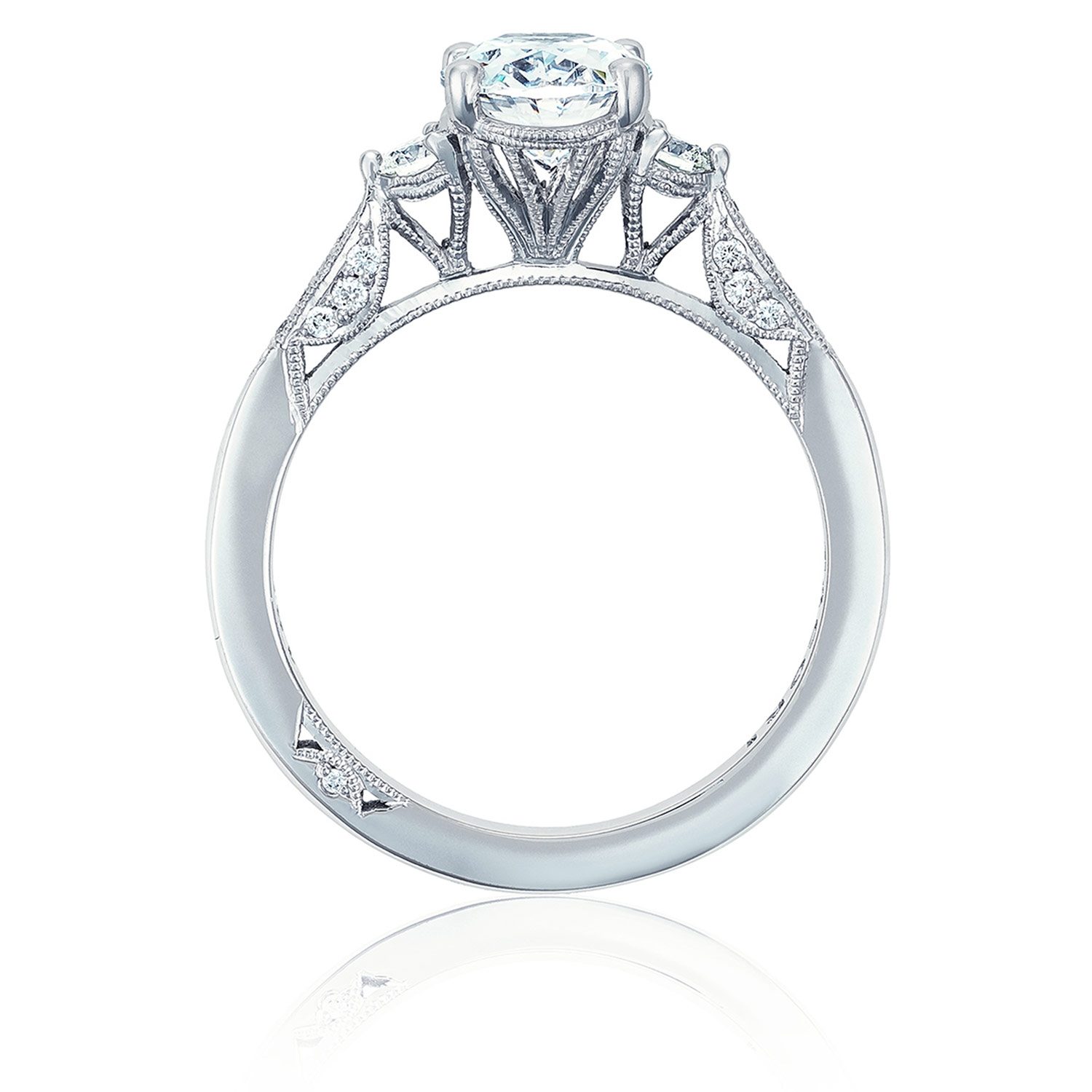 Tacori 2657OV85X65 18 Karat Simply Tacori Engagement Ring
