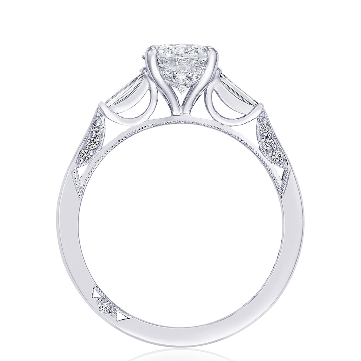 Tacori 2669OV85X65 Platinum Simply Tacori Engagement Ring