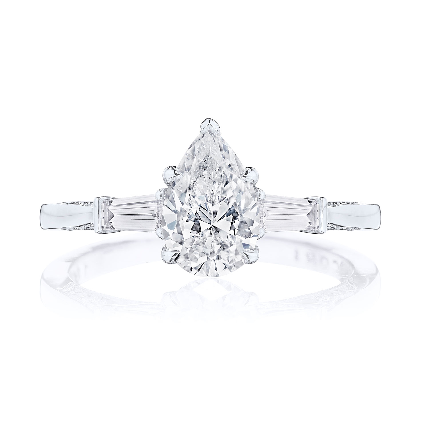 Tacori 2669PS85X55 Platinum Simply Tacori Engagement Ring
