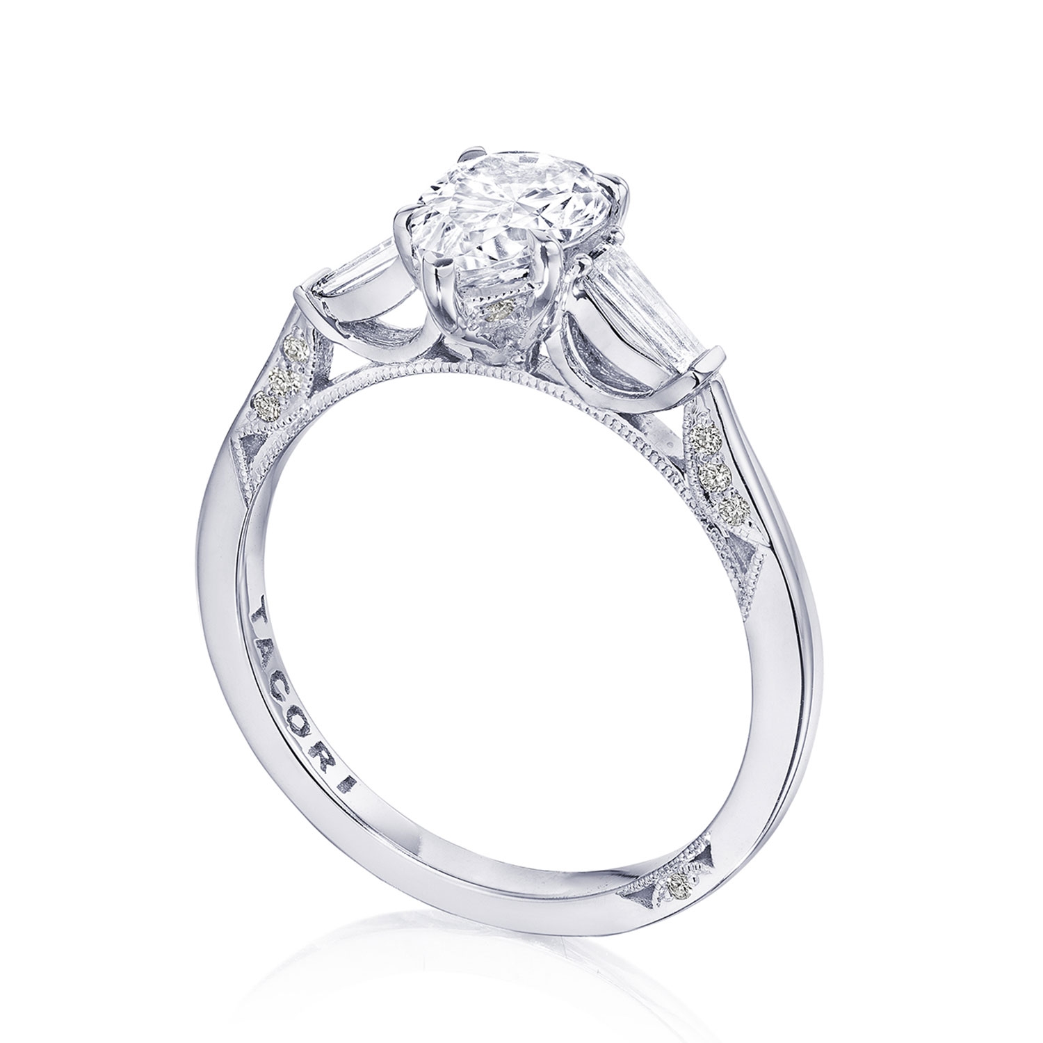 Tacori 2669PS85X55 Platinum Simply Tacori Engagement Ring