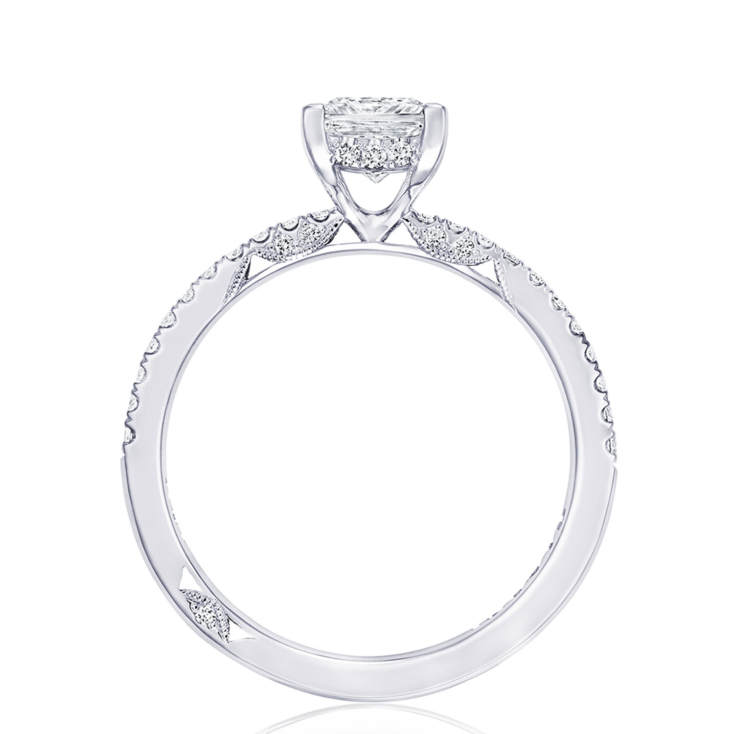 Tacori 267015PR55 Platinum Simply Tacori Engagement Ring