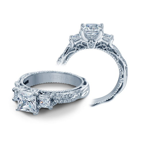 Verragio Venetian-5013P Platinum Engagement Ring