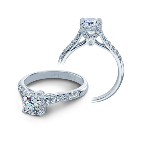 Verragio Couture-0375 Platinum Engagement Ring