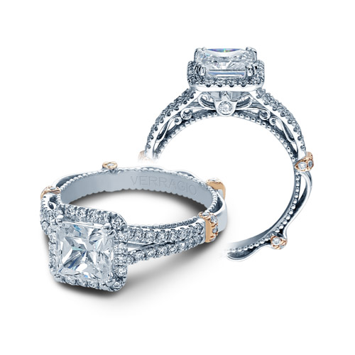 Verragio Parisian-DL107P 14 Karat Engagement Ring