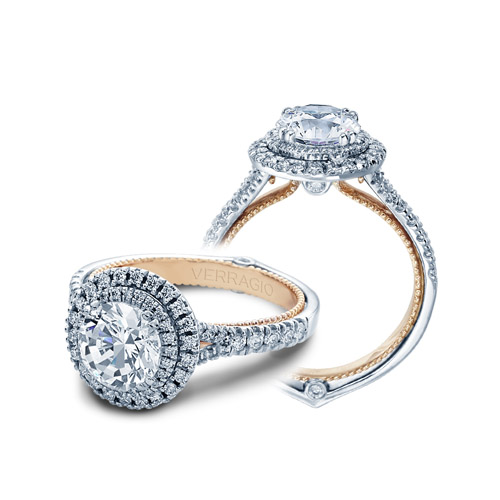 Verragio Couture-0425R-TT 18 Karat Engagement Ring