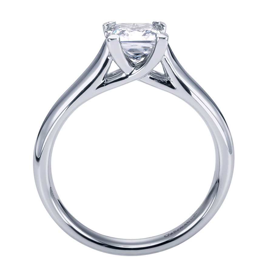 Gabriel Platinum Contemporary Engagement Ring ER6605PTJJJ