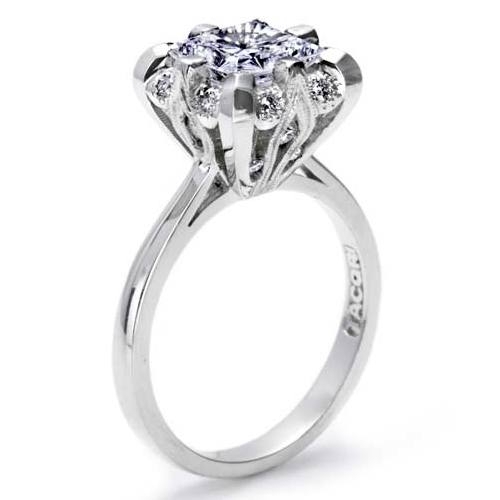 Tacori Platinum Solitaire Engagement Ring 2504PR7 | TQ Diamonds