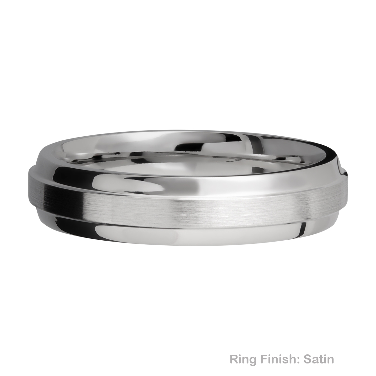 Lashbrook 5B(S) Titanium Wedding Ring or Band Alternative View 6