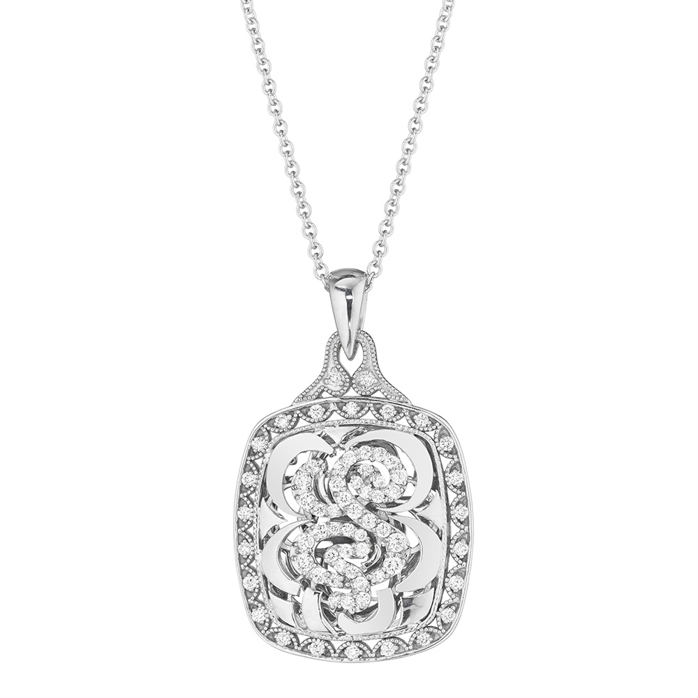 Tacori Diamond Necklace 18 Karat Fine 