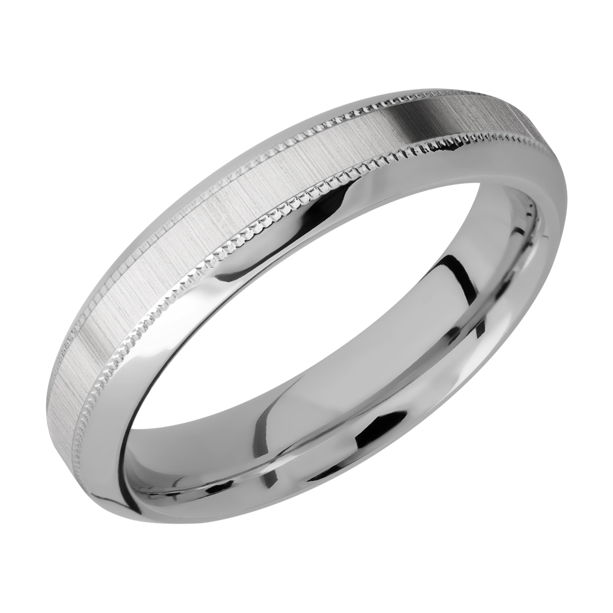 Lashbrook 5HB2UMIL Titanium Wedding Ring or Band