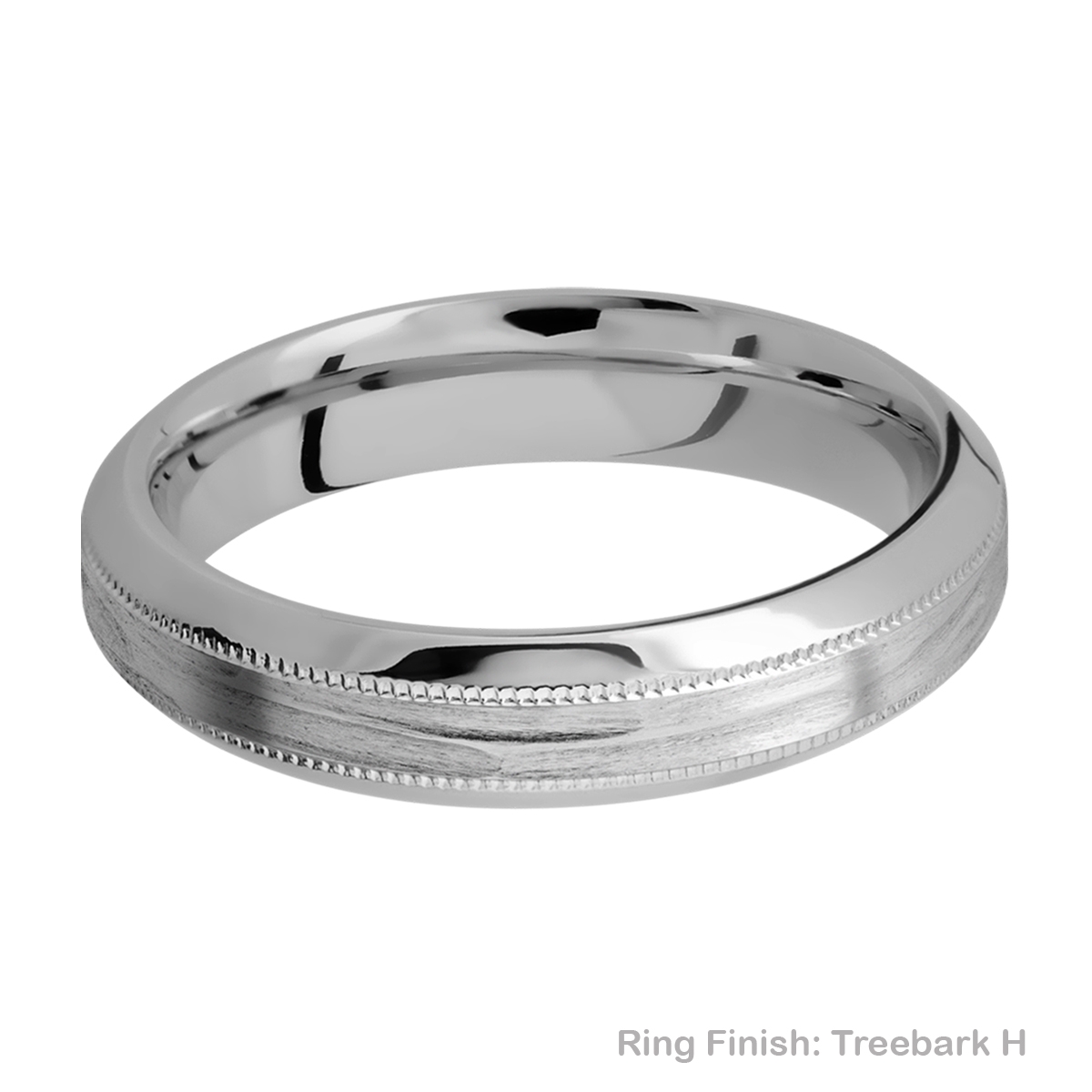 Lashbrook 5HB2UMIL Titanium Wedding Ring or Band