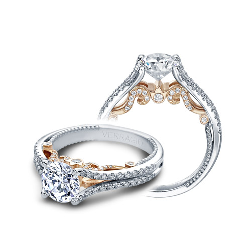 Verragio Insignia-7063-TT 14 Karat Engagement Ring