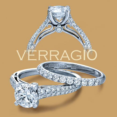 Verragio 14 Karat Couture-0394 Engagement Ring Alternative View 1