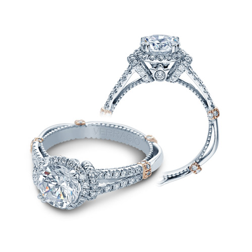 Verragio Parisian-DL117R 14 Karat Engagement Ring