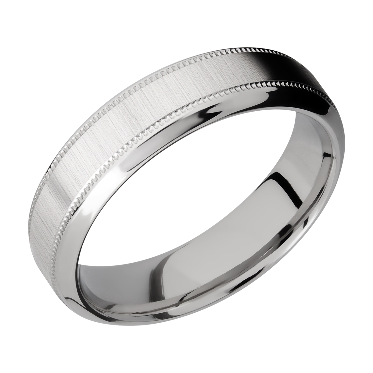 Lashbrook 6HB2UMIL Titanium Wedding Ring or Band