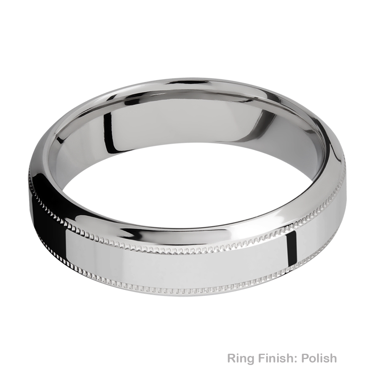 Lashbrook 6HB2UMIL Titanium Wedding Ring or Band
