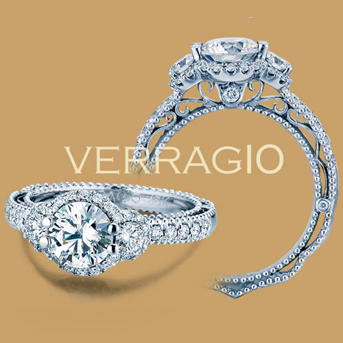 Verragio Venetian 5025R 14 Karat Engagement Ring