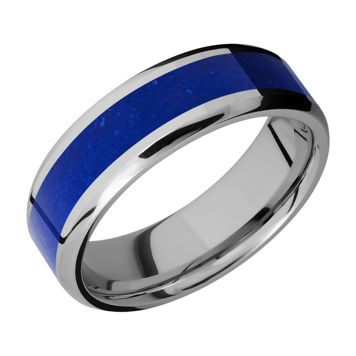 Lashbrook 7B14(NS)/MOSAIC Titanium Wedding Ring or Band