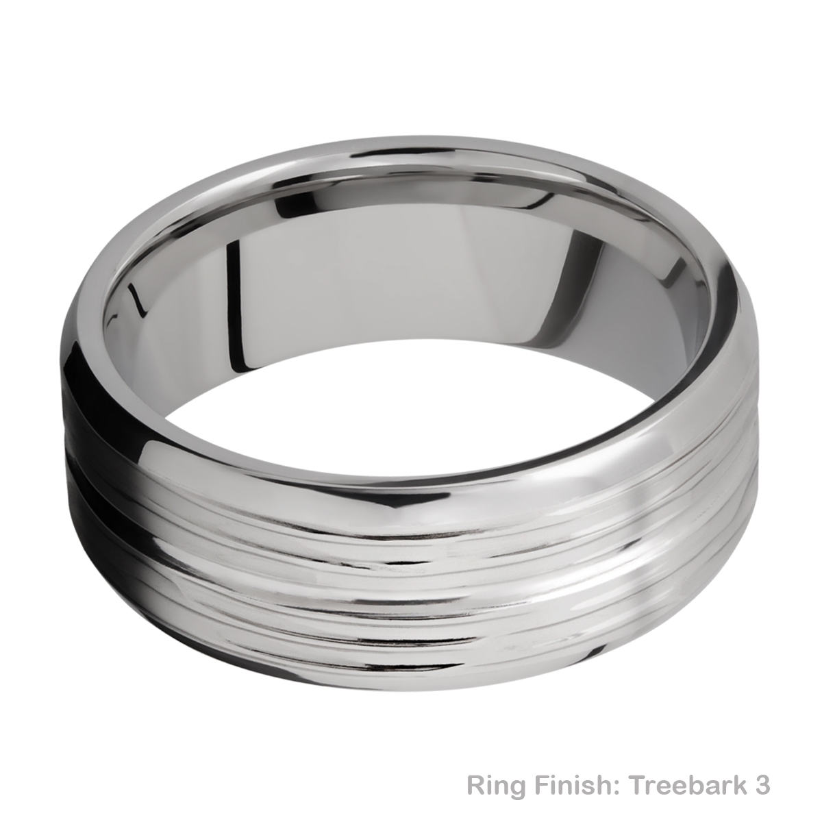 Lashbrook 8B11U Titanium Wedding Ring or Band Alternative View 13