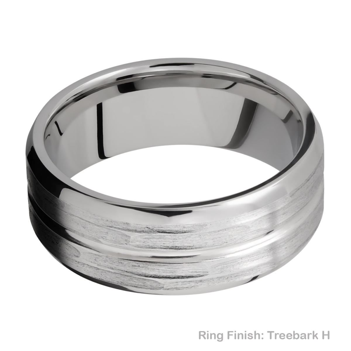Lashbrook 8B11U Titanium Wedding Ring or Band Alternative View 11