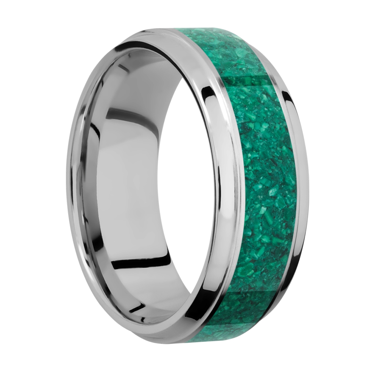 Lashbrook 8B15(S)/MOSAIC Titanium Wedding Ring or Band