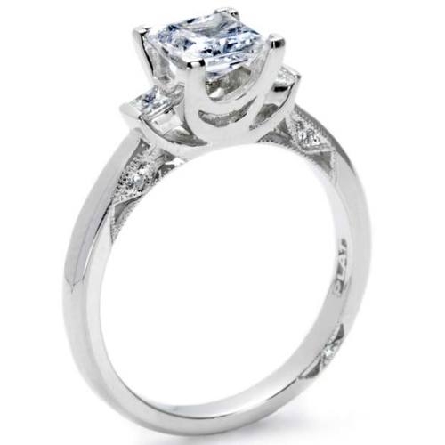 Tacori Platinum Simply Tacori Engagement Ring 2605PR55 Alternative View 3