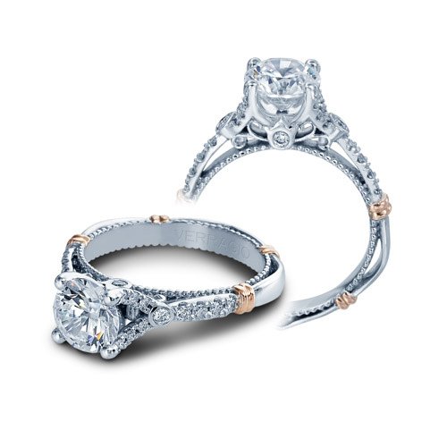 Verragio Parisian-126R Platinum Engagement Ring