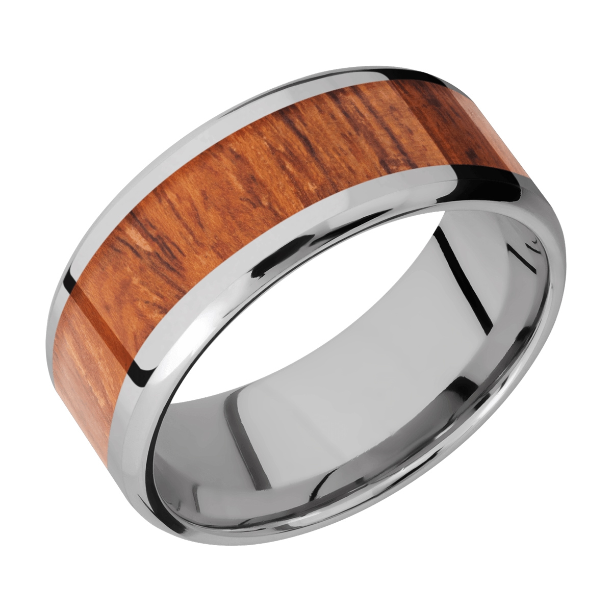 Lashbrook 9B16(NS)/HARDWOOD Titanium Wedding Ring or Band