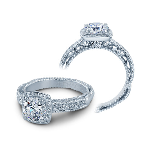 Verragio Venetian-5004 Platinum Engagement Ring