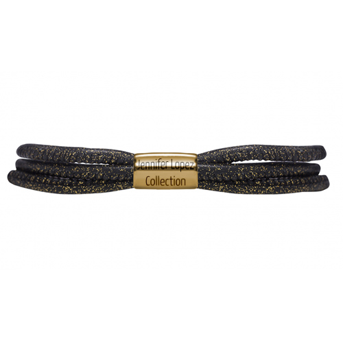 JLo Collection Endless Jewelry Golden Splash Steel Clasp/Lock 3-String Bracelet 1040-18 Alternative View 1