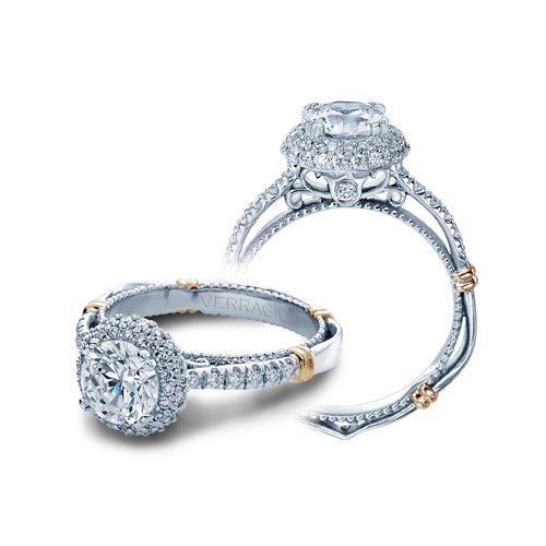 Verragio Parisian-133RD Platinum Engagement Ring