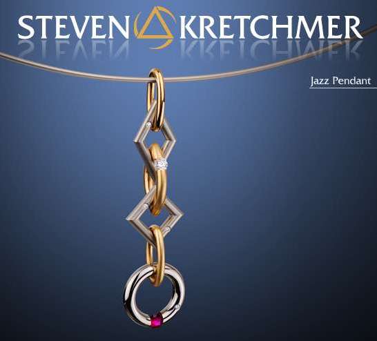 Kretchmer Platinum Jazz Tension Set Pendant Alternative View 1