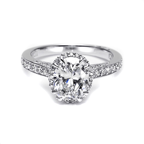tacori oval engagement rings