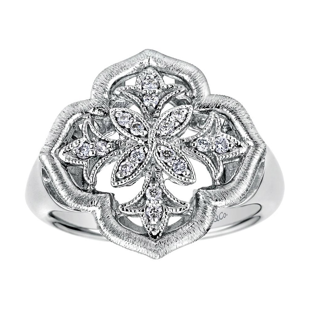 Gabriel Fashion Silver Madison Ladies' Ring LR50062SV5JJ | TQ Diamonds