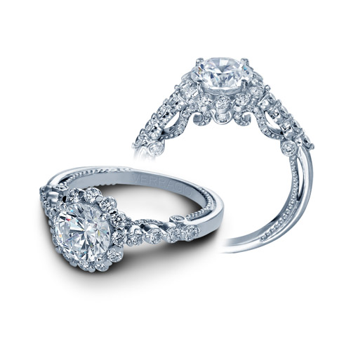 Verragio Insignia-7079R Platinum Engagement Ring