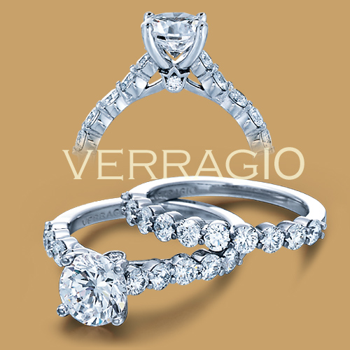 Verragio 14 Karat Couture-0410MR Engagement Ring Alternative View 1