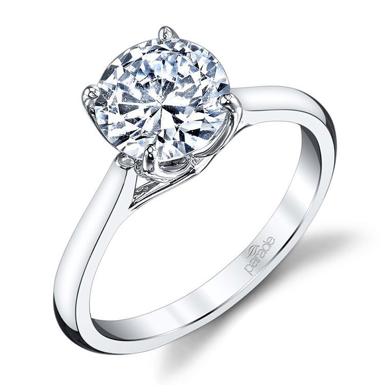 Parade New Classic R3671 Platinum Diamond Engagement Ring