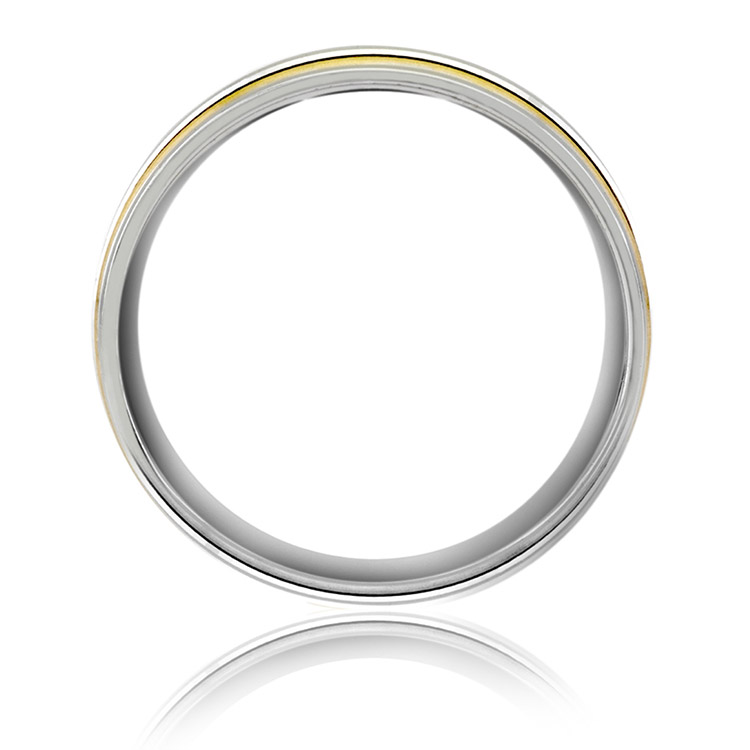 A Jaffe Classic 14 Karat Wedding Ring BR0331
