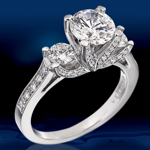 ENG-0288 Verragio 14 Karat Classico Engagement Ring